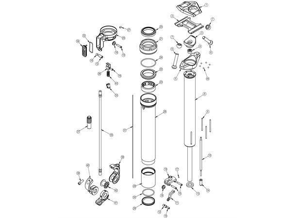 KS LEV Plastforing f/Wireinngang Pos. 33 